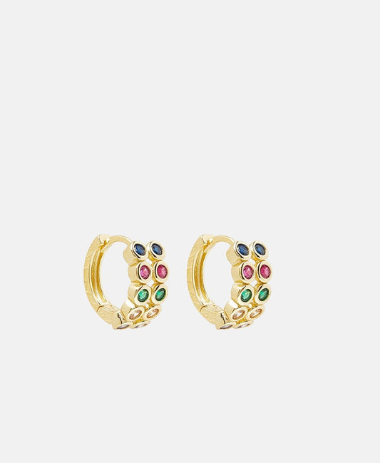 Lawrence Grey Jewelry Obručové náušnice Zlatá 1