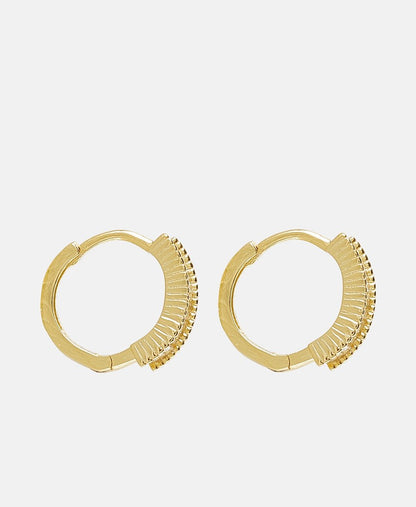 Lawrence Grey Jewelry Obručové náušnice Zlatá 2
