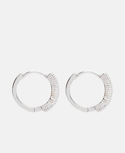 Lawrence Grey Jewelry Obručové náušnice Stříbrná 2