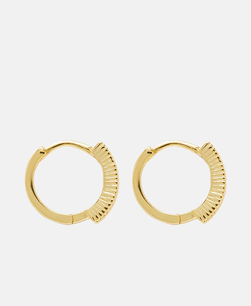 Lawrence Grey Jewelry Obručové náušnice Zlatá 2
