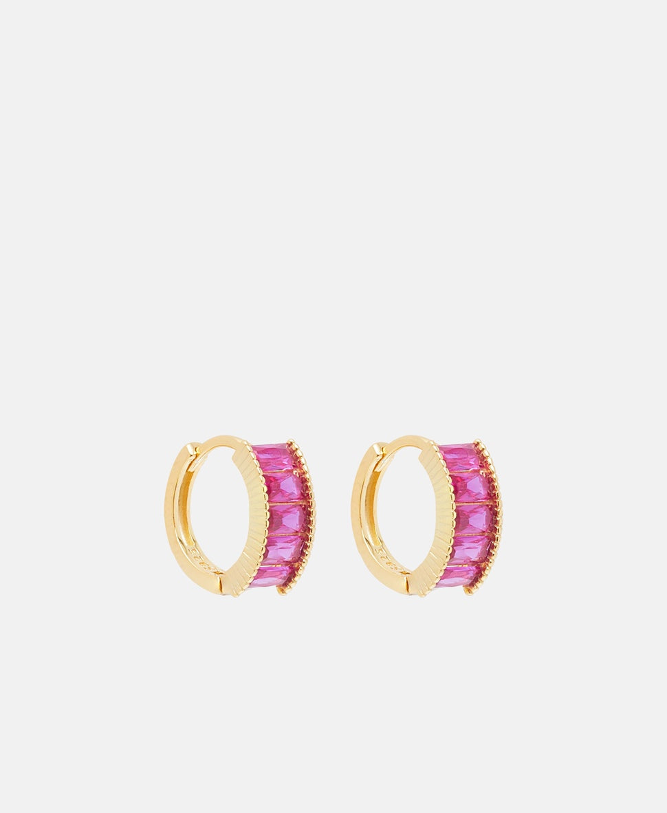 Lawrence Grey Jewelry Obručové náušnice Zlatá 1