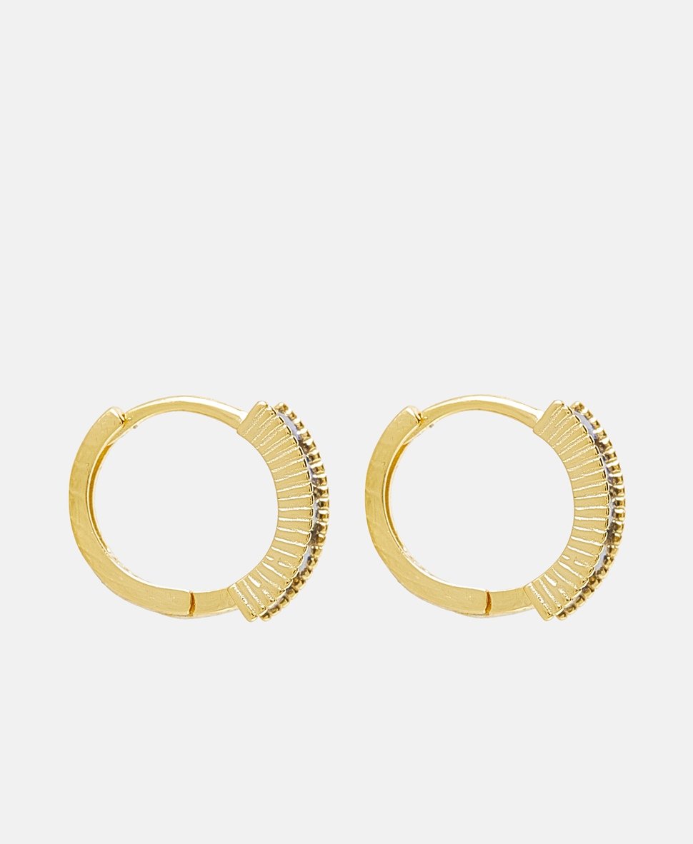 Lawrence Grey Jewelry Obručové náušnice Zlatá 2
