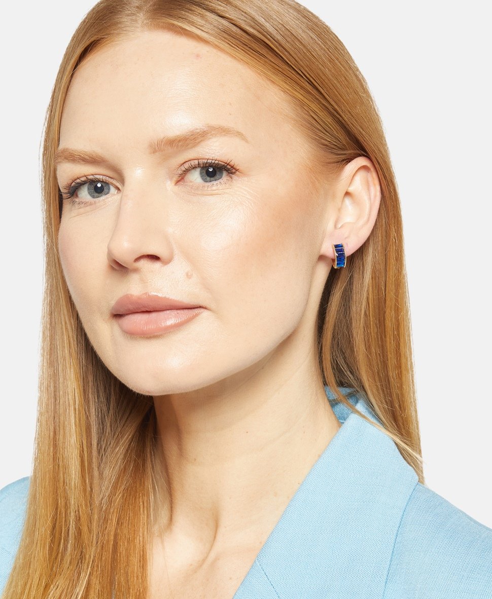 Lawrence Grey Jewelry Obručové náušnice Zlatá 3