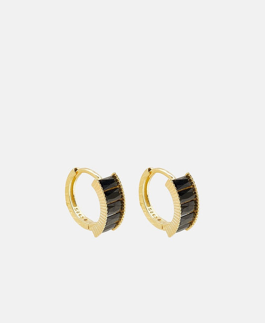 Lawrence Grey Jewelry Obručové náušnice Zlatá 1