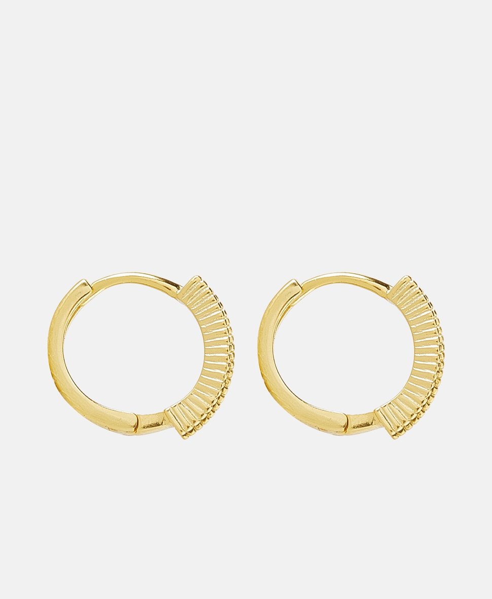 Lawrence Grey Jewelry Obručové náušnice Zlatá 2