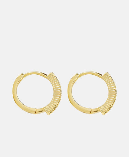 Lawrence Grey Jewelry Obručové náušnice Zlatá 2