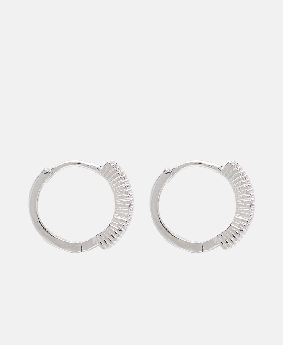 Lawrence Grey Jewelry Obručové náušnice Stříbrná 2