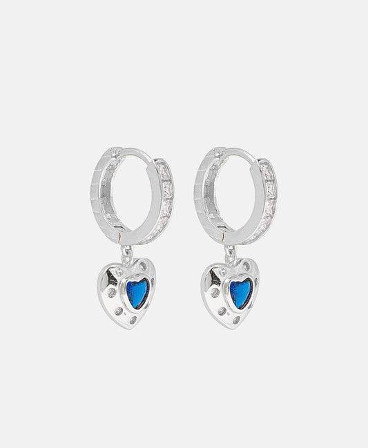 Lawrence Grey Jewelry Obručové náušnice Stříbrná 1