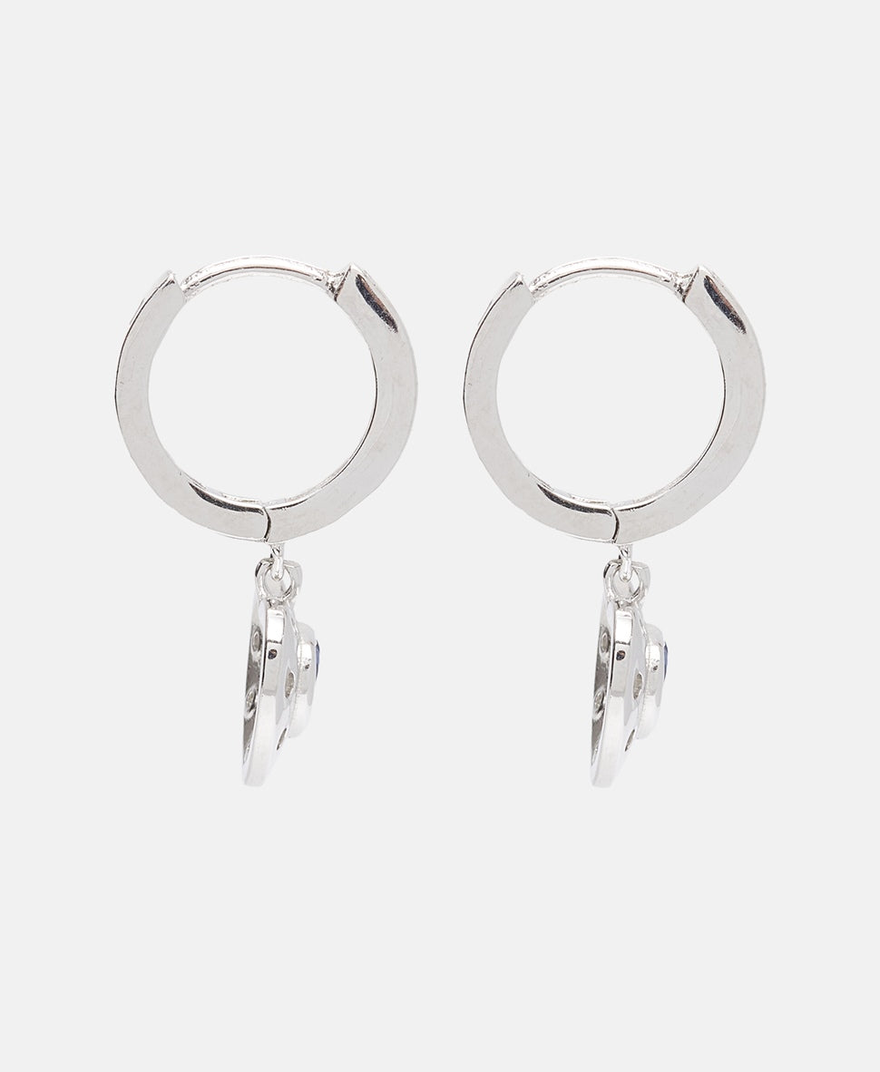 Lawrence Grey Jewelry Obručové náušnice Stříbrná 2