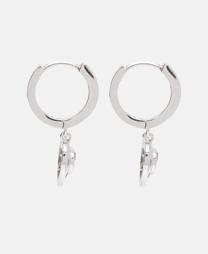 Lawrence Grey Jewelry Obručové náušnice Stříbrná 2