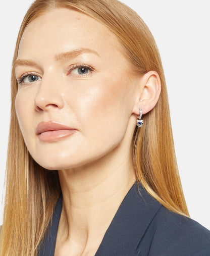 Lawrence Grey Jewelry Obručové náušnice Stříbrná 3