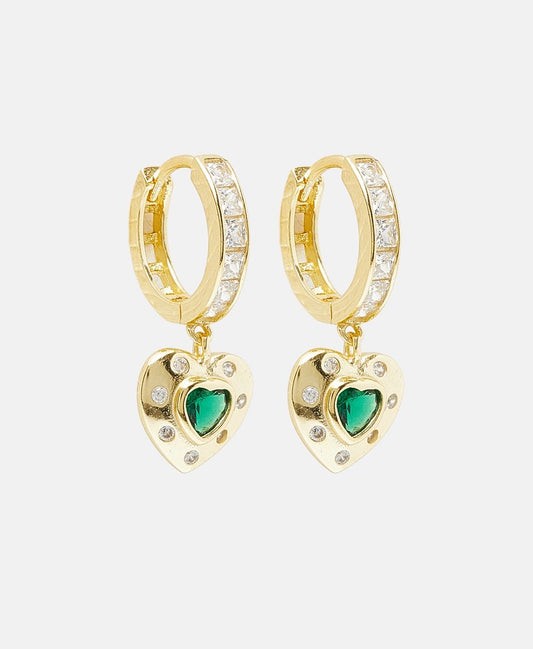Lawrence Grey Jewelry Obručové náušnice Zlatá 1