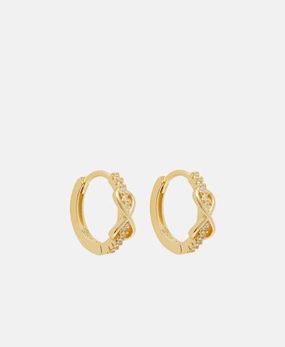 Lawrence Grey Jewelry Obručové náušnice Zlatá 1
