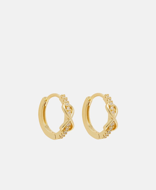 Lawrence Grey Jewelry Obručové náušnice Zlatá 1