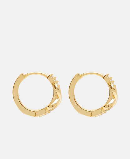 Lawrence Grey Jewelry Obručové náušnice Zlatá 2