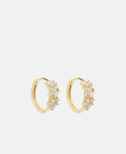 Lawrence Grey Jewelry Obručové náušnice Zlatá 1