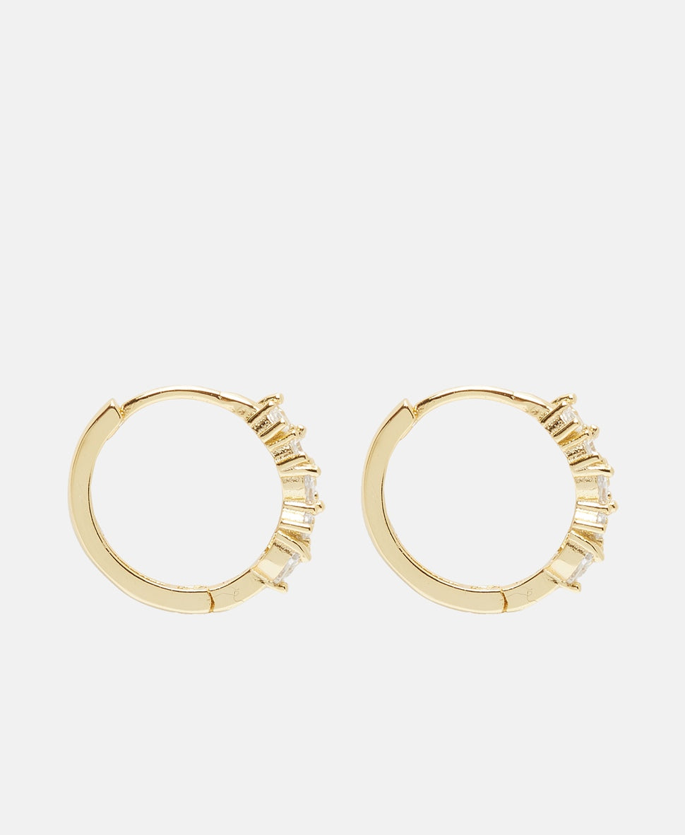 Lawrence Grey Jewelry Obručové náušnice Zlatá 2