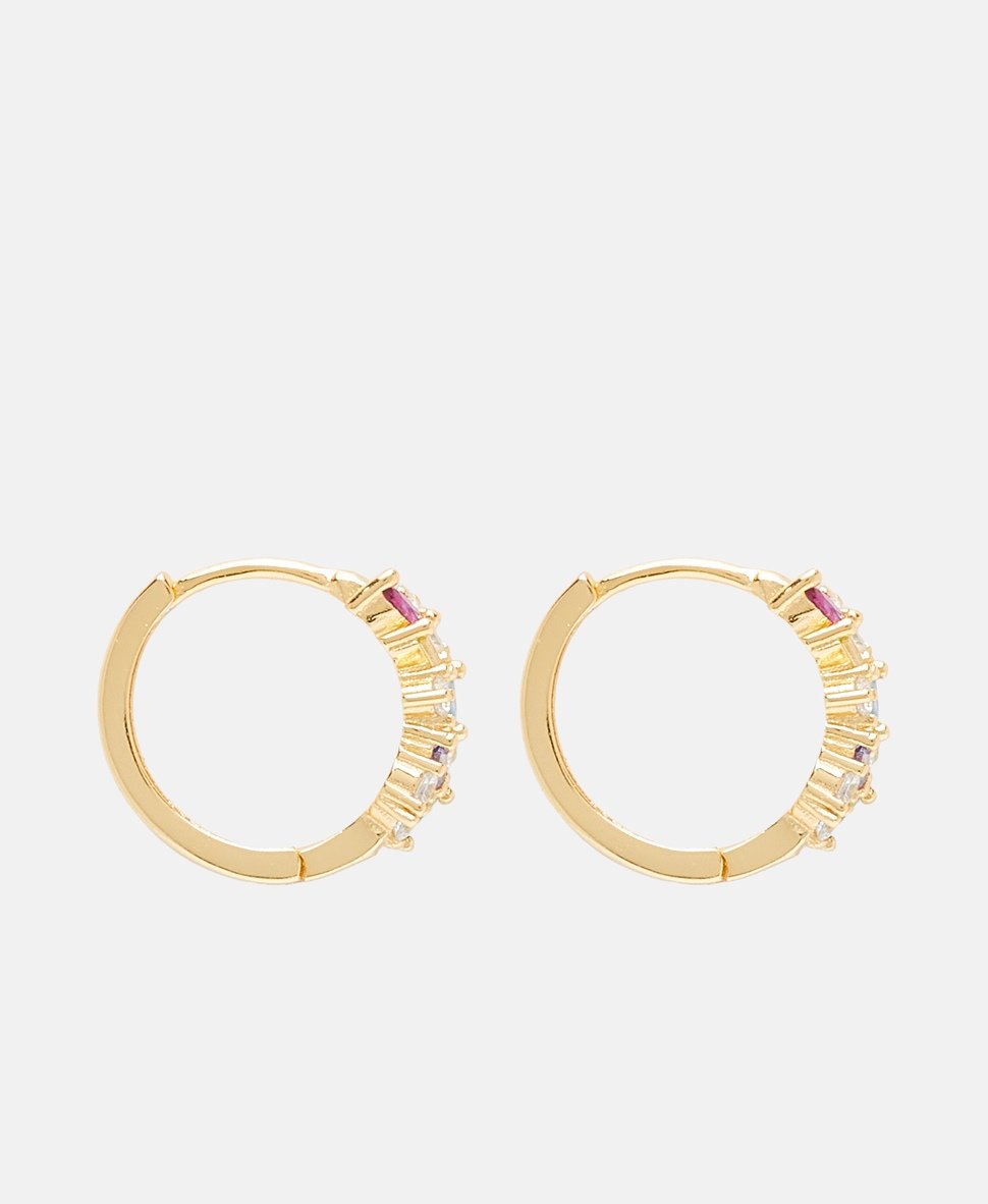 Lawrence Grey Jewelry Obručové náušnice Zlatá 2