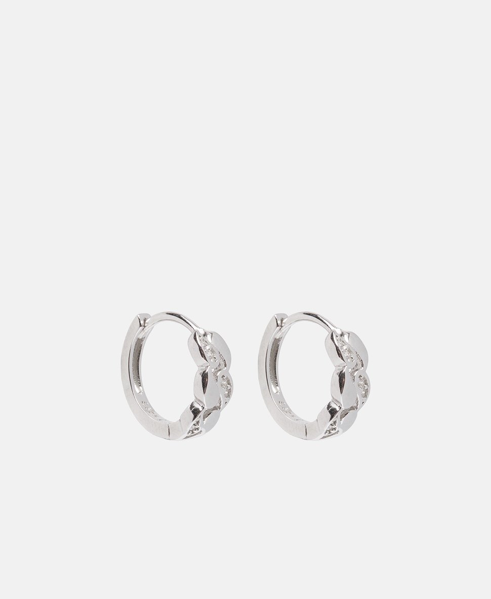 Lawrence Grey Jewelry Obručové náušnice Stříbrná 1