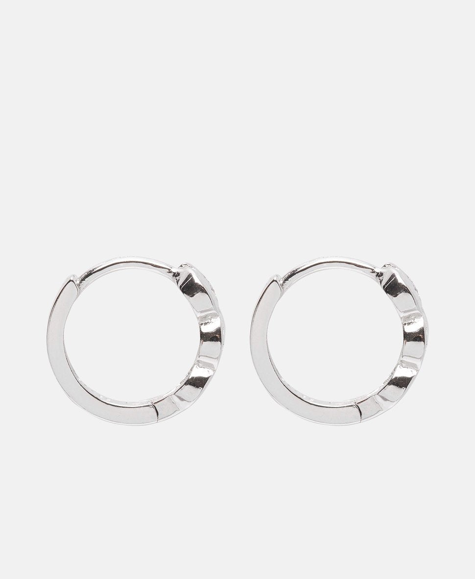 Lawrence Grey Jewelry Obručové náušnice Stříbrná 2