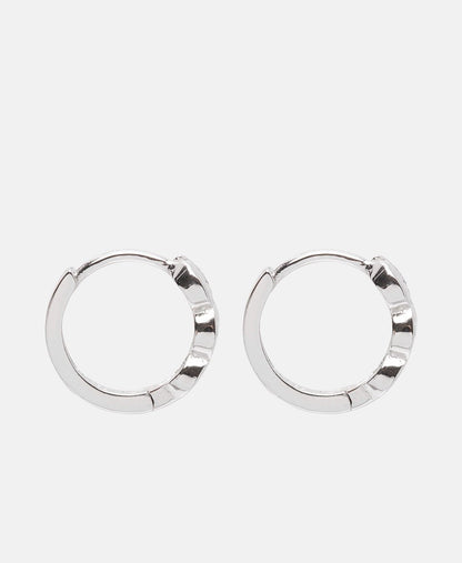 Lawrence Grey Jewelry Obručové náušnice Stříbrná 2