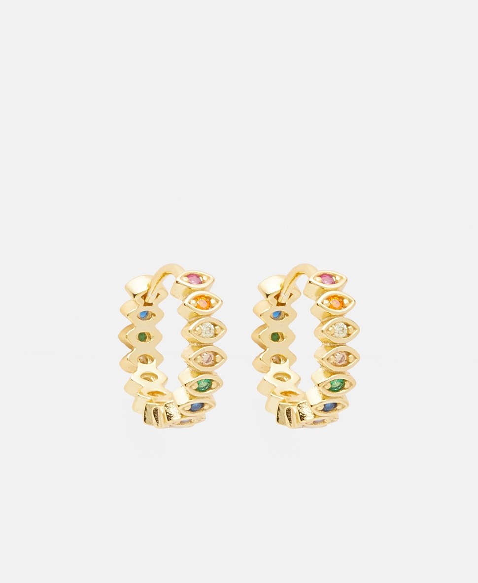 Lawrence Grey Jewelry Obručové náušnice Zlatá 1