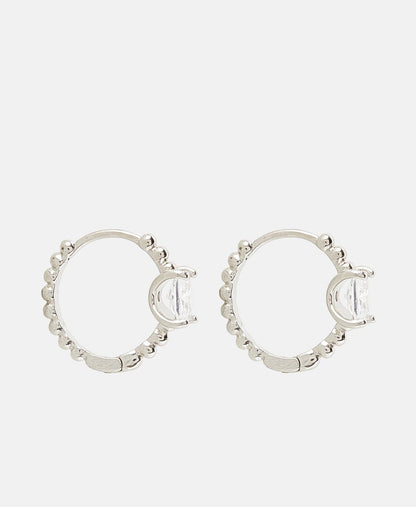 Lawrence Grey Jewelry Obručové náušnice Stříbrná 2