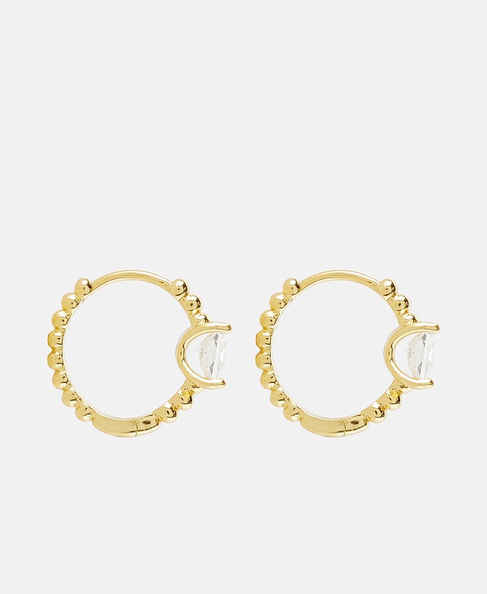 Lawrence Grey Jewelry Obručové náušnice Zlatá 2