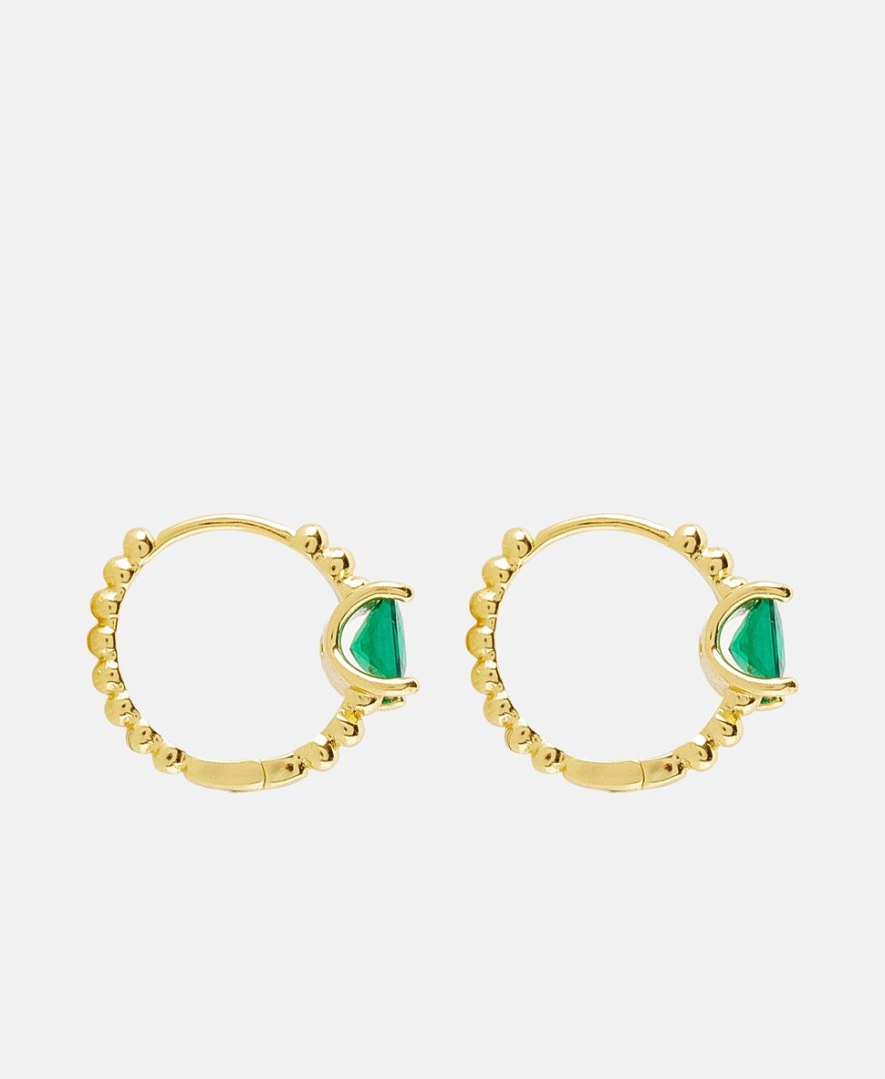 Lawrence Grey Jewelry Obručové náušnice Zlatá 2