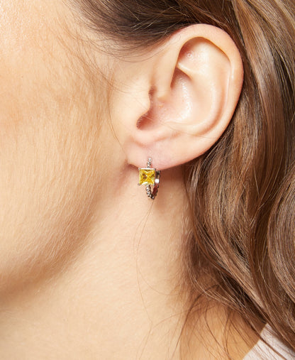 Lawrence Grey Jewelry Obručové náušnice Stříbrná 3