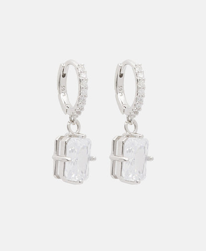 Lawrence Grey Jewelry Obručové náušnice Stříbrná 1