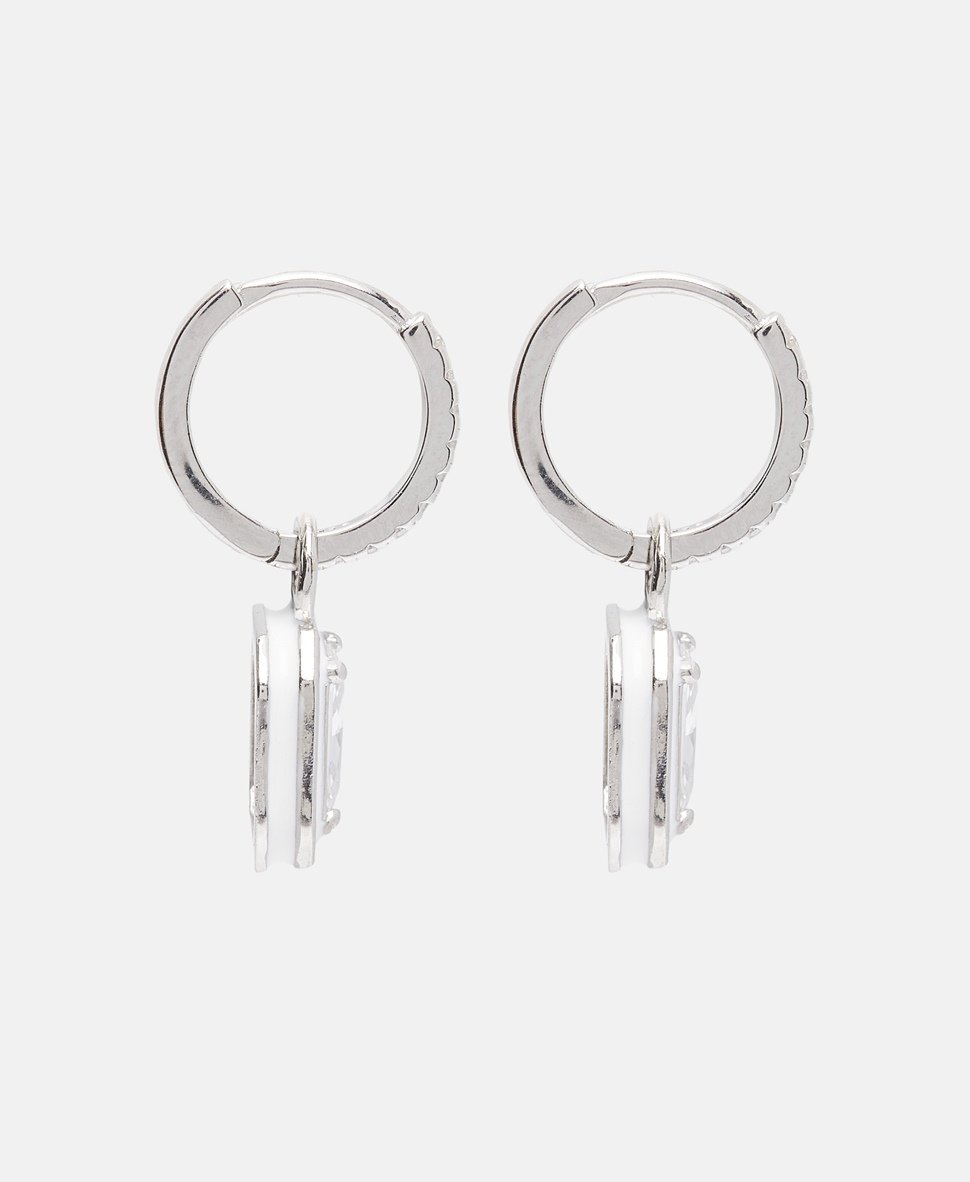 Lawrence Grey Jewelry Obručové náušnice Stříbrná 2
