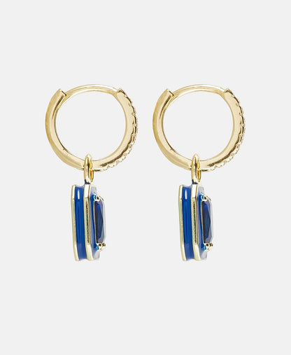 Lawrence Grey Jewelry Obručové náušnice Zlatá 2