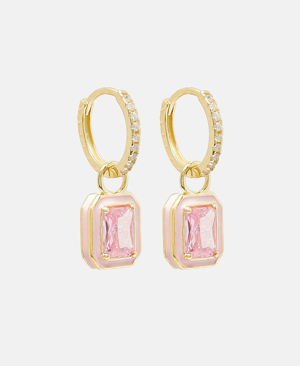 Lawrence Grey Jewelry Obručové náušnice Zlatá 1