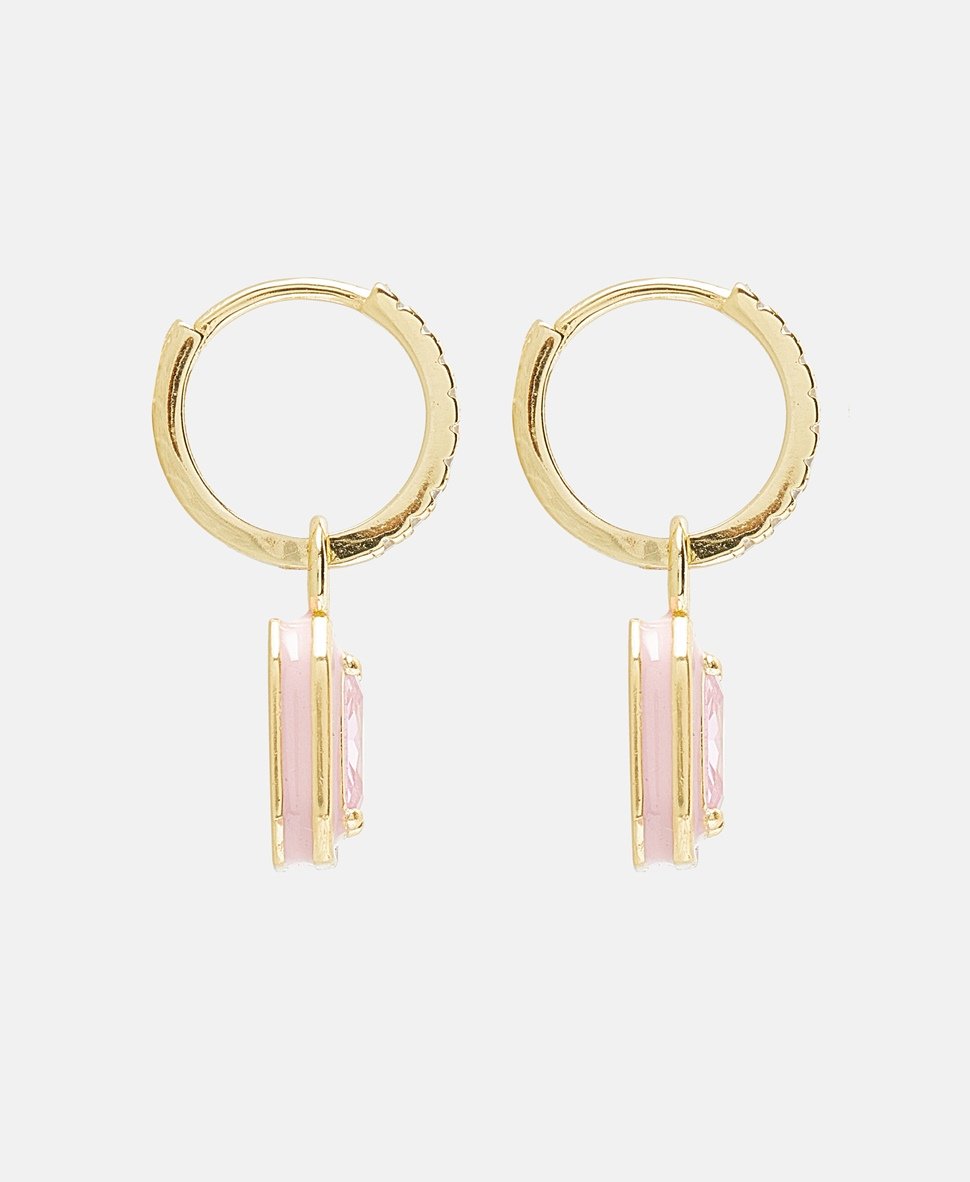 Lawrence Grey Jewelry Obručové náušnice Zlatá 2