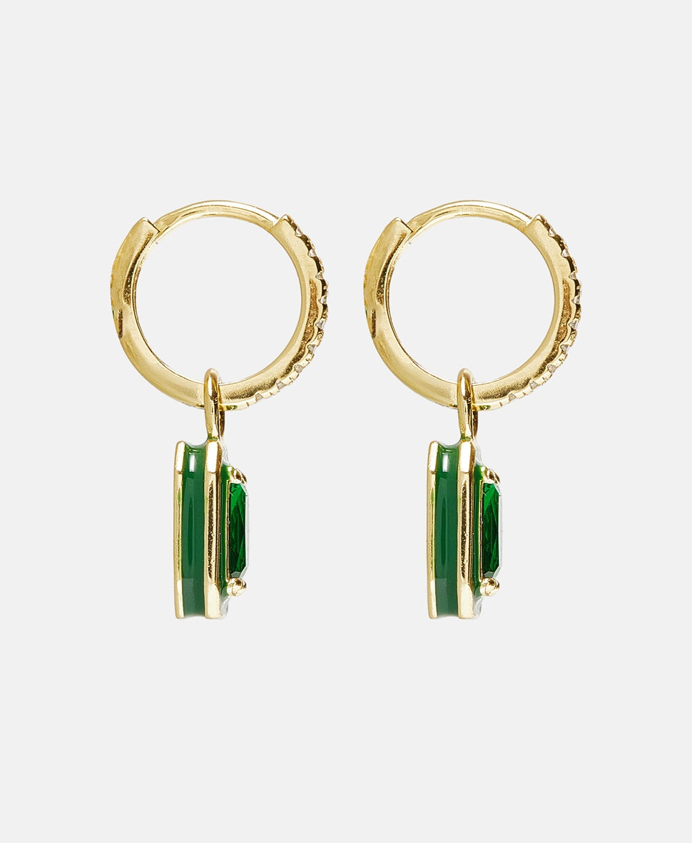 Lawrence Grey Jewelry Obručové náušnice Zlatá 2