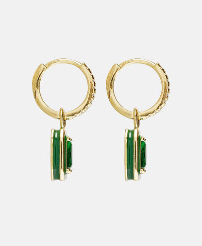 Lawrence Grey Jewelry Obručové náušnice Zlatá 2
