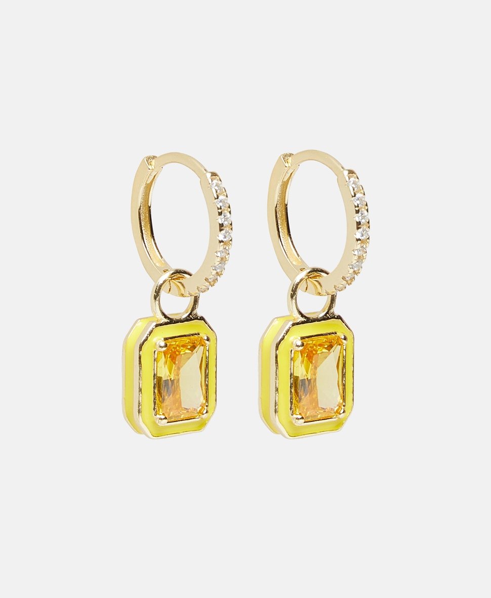 Lawrence Grey Jewelry Obručové náušnice Zlatá 1