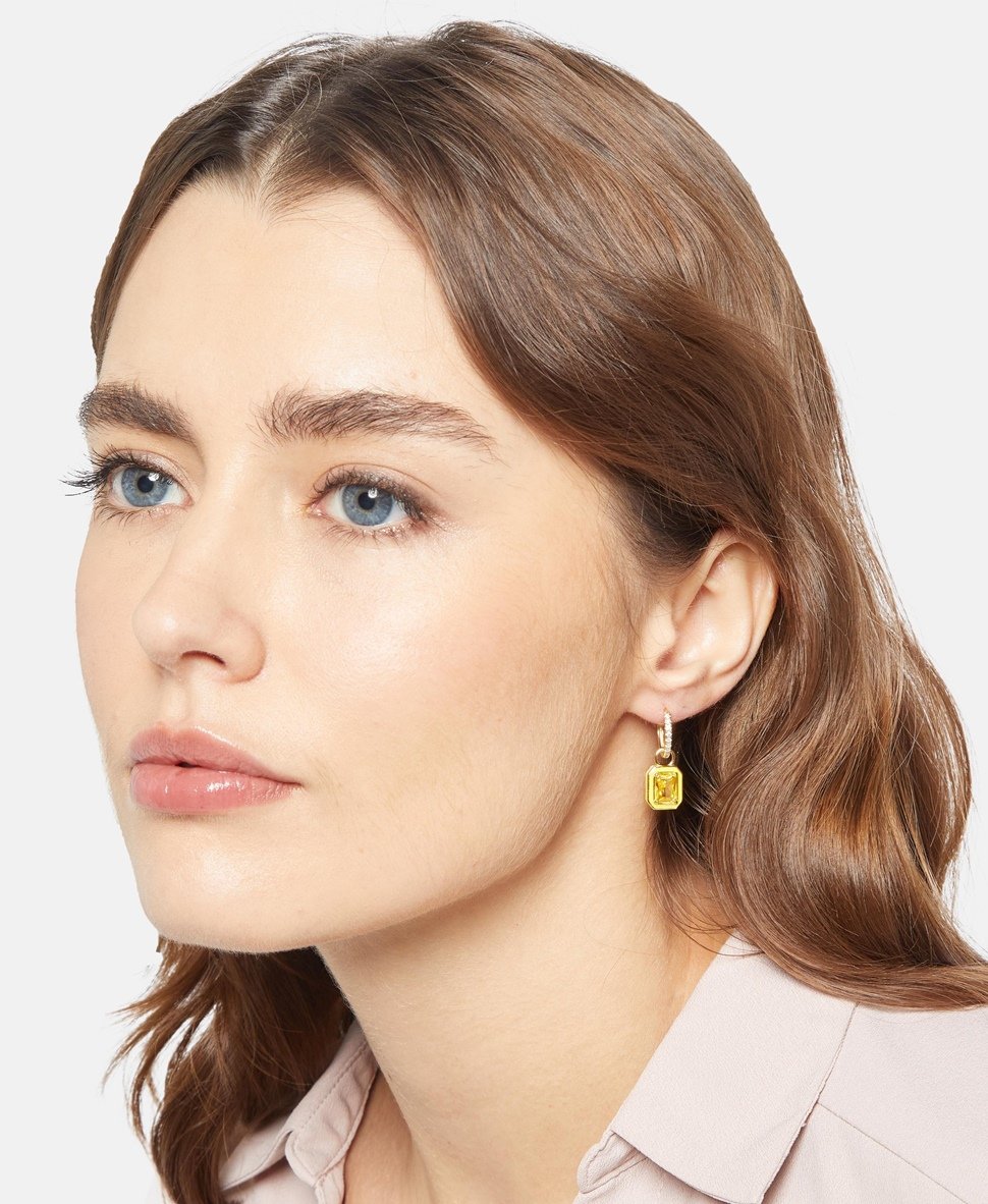 Lawrence Grey Jewelry Obručové náušnice Zlatá 3