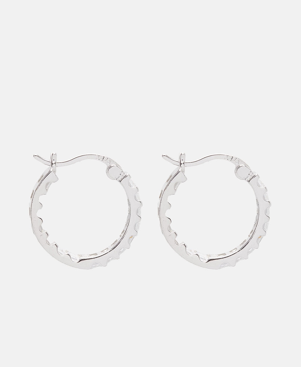 Lawrence Grey Jewelry Obručové náušnice Stříbrná 2