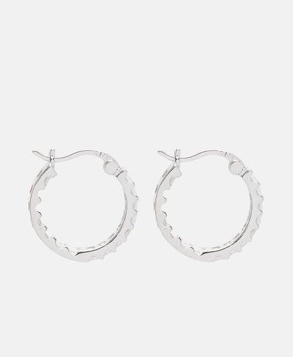 Lawrence Grey Jewelry Obručové náušnice Stříbrná 2