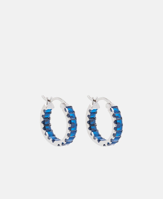 Lawrence Grey Jewelry Obručové náušnice Stříbrná 1
