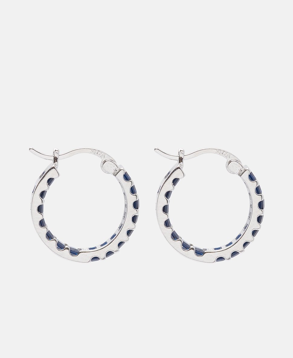 Lawrence Grey Jewelry Obručové náušnice Stříbrná 2