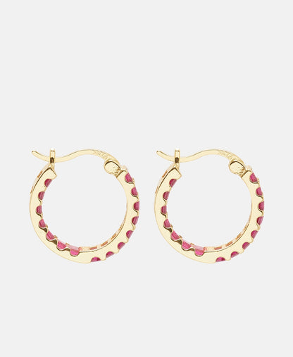 Lawrence Grey Jewelry Obručové náušnice Zlatá 2