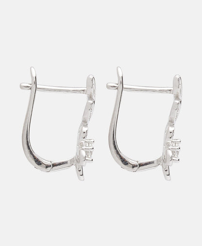 Lawrence Grey Jewelry Obručové náušnice Stříbrná 2