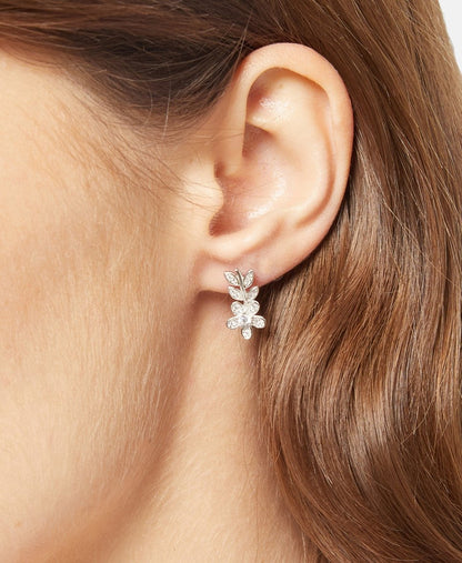 Lawrence Grey Jewelry Obručové náušnice Stříbrná 3