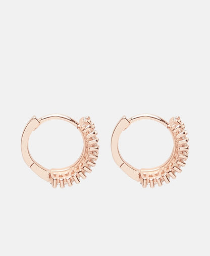 Lawrence Grey Jewelry Obručové náušnice Růžově zlatá 2