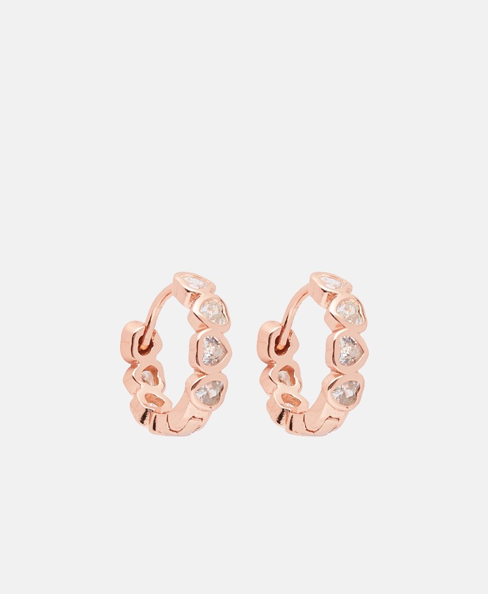 Lawrence Grey Jewelry Obručové náušnice Růžově zlatá 1
