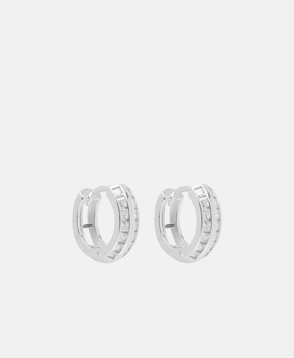Lawrence Grey Jewelry Obručové náušnice Stříbrná 1