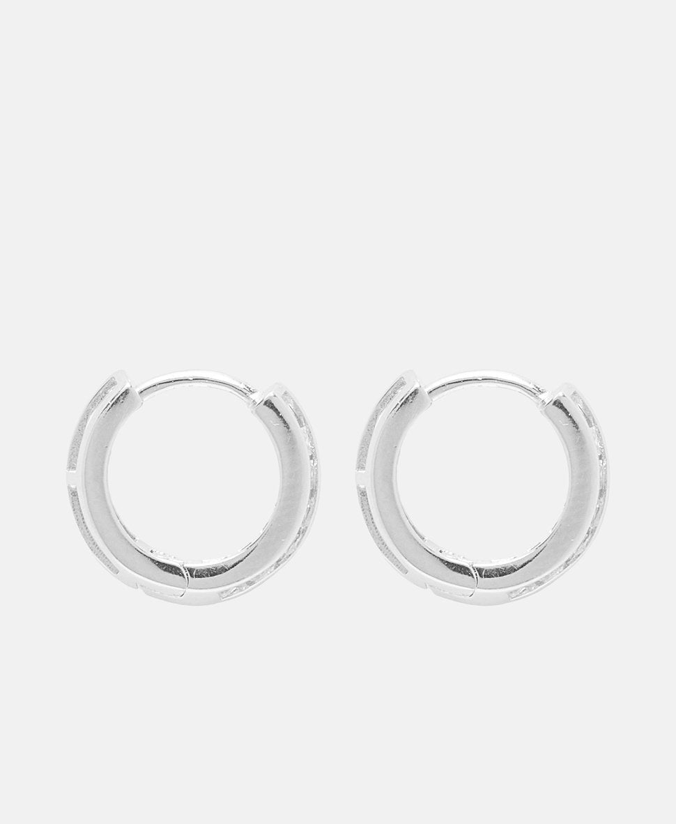 Lawrence Grey Jewelry Obručové náušnice Stříbrná 2